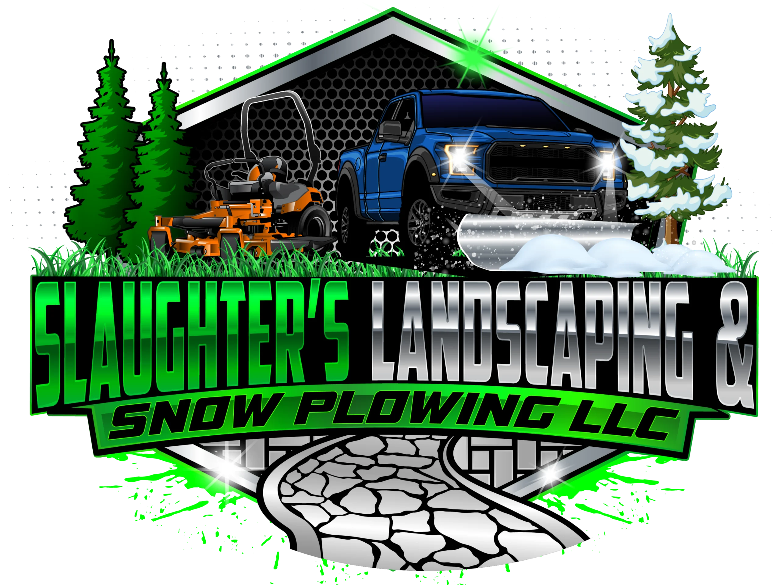 slaughter lawn and snow